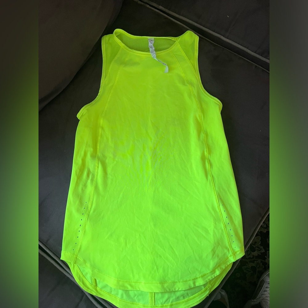 Worn Once! EUC- Lululemon Sculpt Tank Top Back Vent